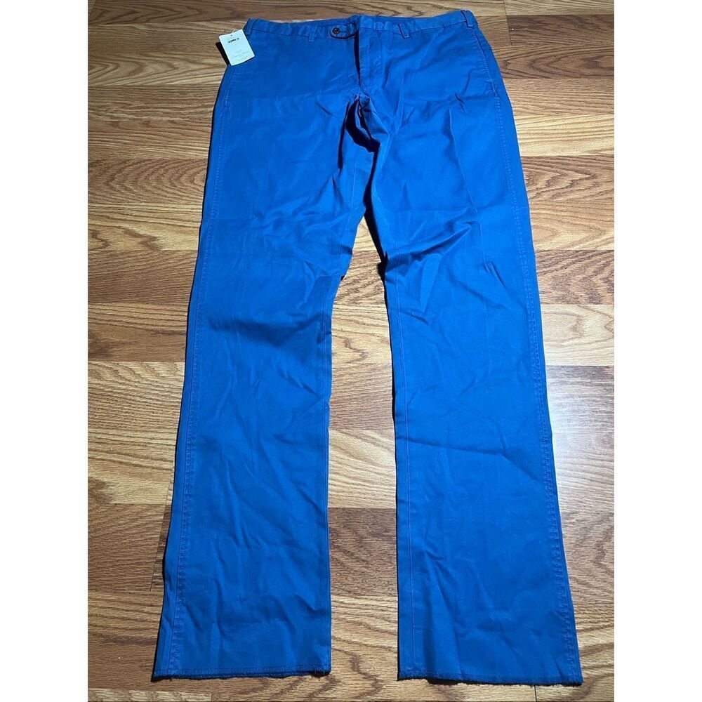 Sid Mashburn NEW Men’s Chino Twill Pants Unhemmed Size 38